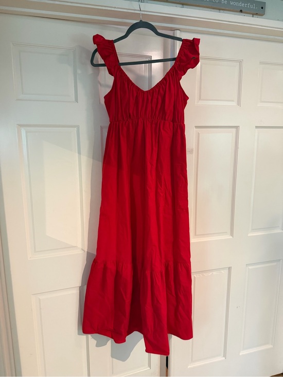 Universal Thread Dresses & Skirts - Universal Thread Red Elastic Waist Maxi Dress